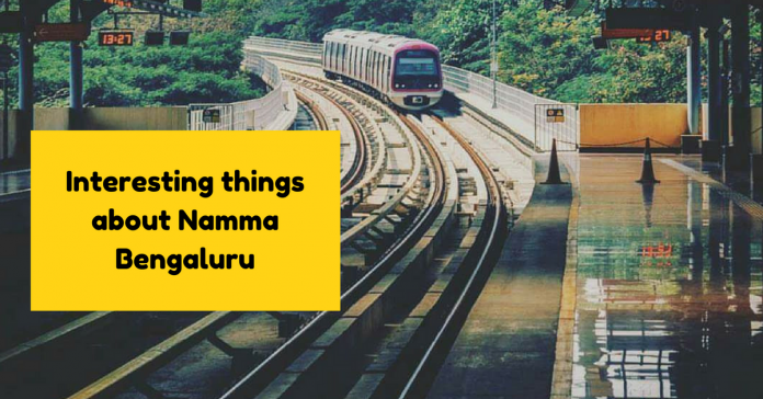 things about Bangalore