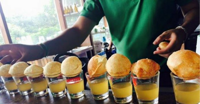 vodka golgappa