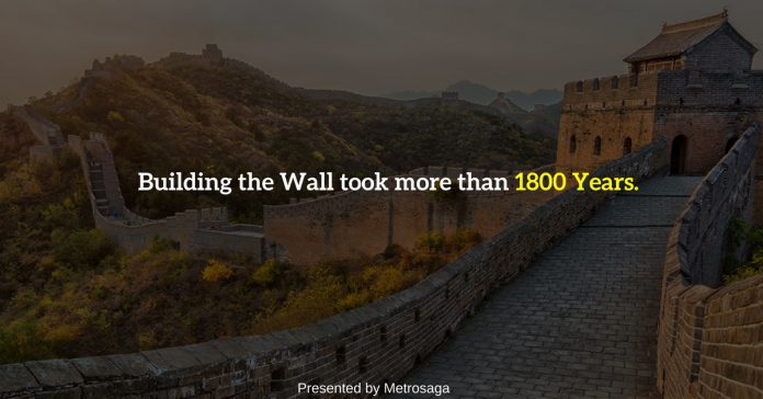 facts about the great wall of china