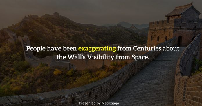 facts about the great wall of china