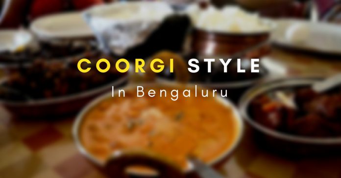 Pork Restaurants in Bangalore