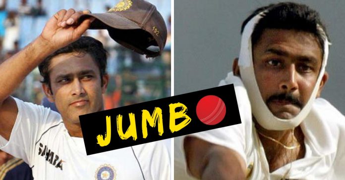 records by anil kumble