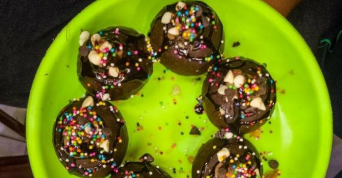 chocolate pani puri