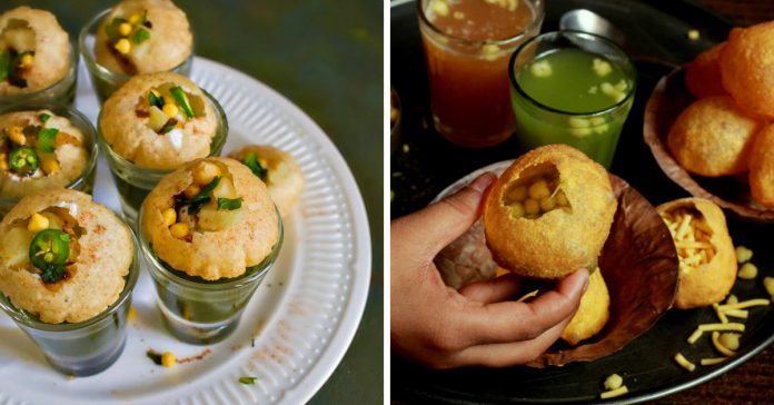 chocolate pani puri chocolate pani puri