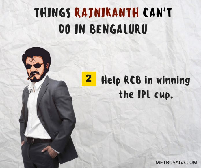 rajnikanth bengaluru