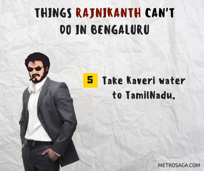 rajnikanth bengaluru