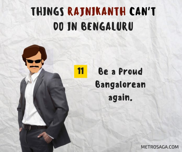 rajnikanth bengaluru