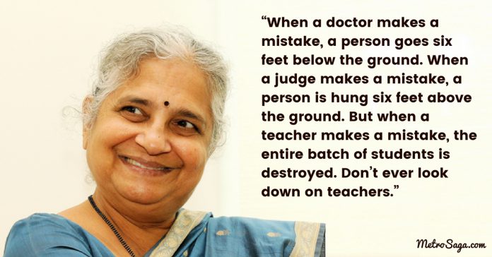 Quotes by Sudha Murthy