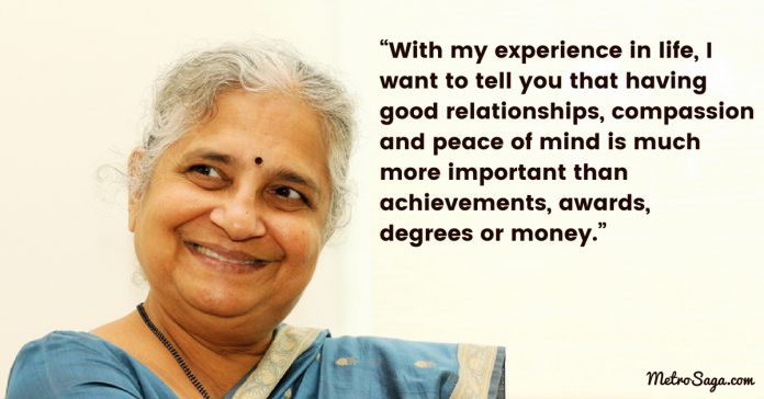 Quotes by Sudha Murthy