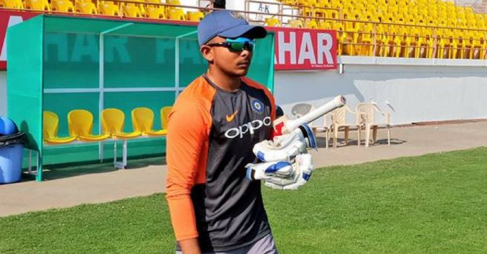 prithvi shaw