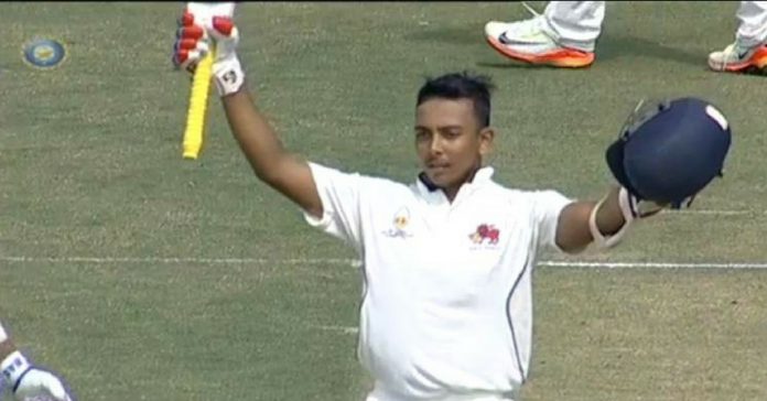 prithvi shaw