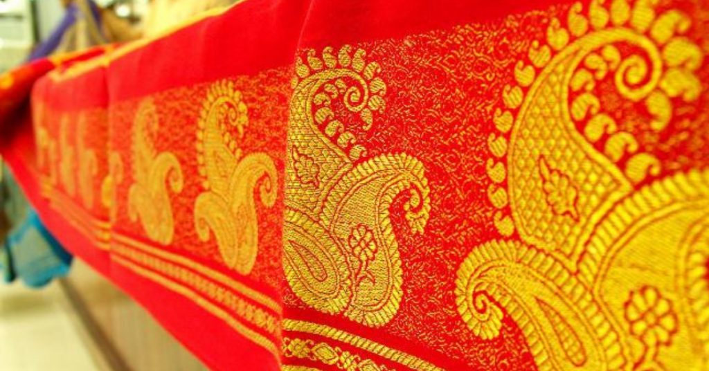 mysore silk saree