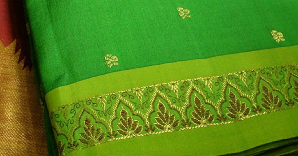 mysore silk saree