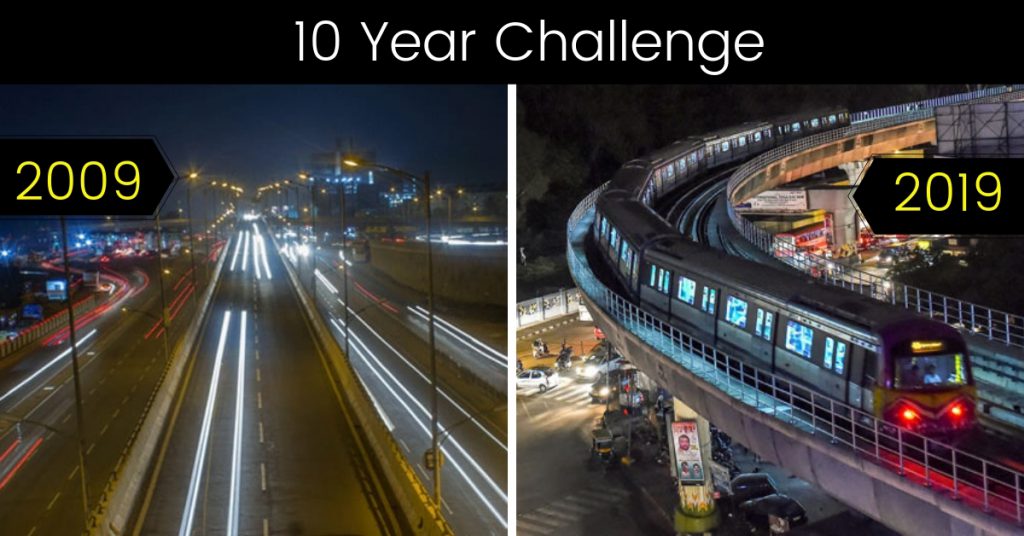 10 year challenge Bengaluru