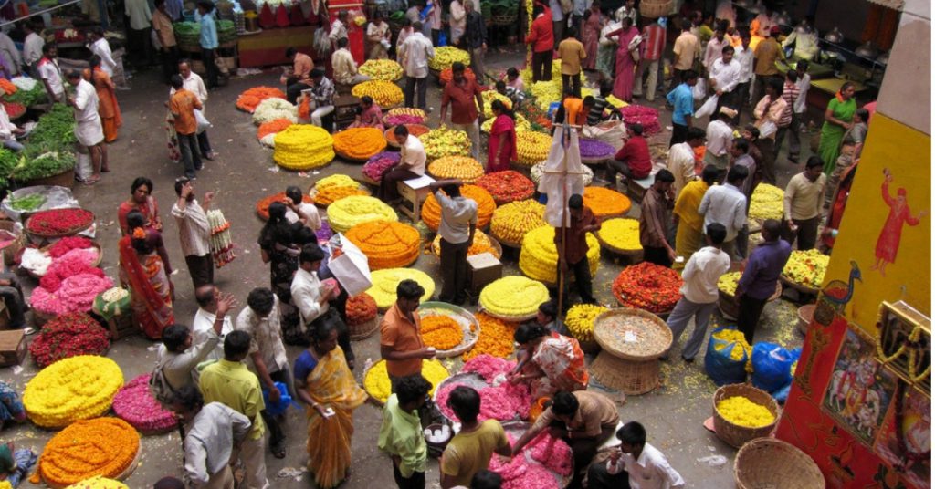 markets of bengaluru